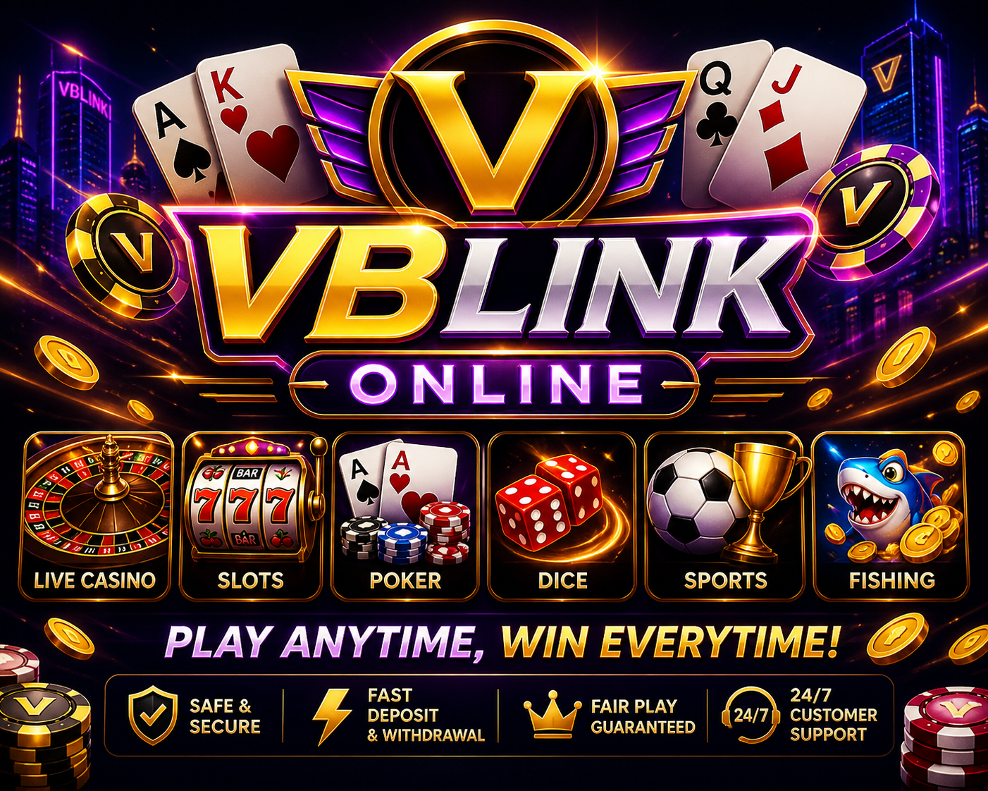 How VBlink Online Manages Game Access Across Multiple Casinos